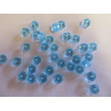Czech Crystal Uneven Rondelle 3mm x 6mm
